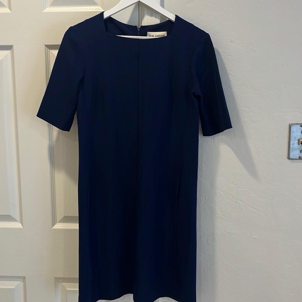 MM lafluer navy dress